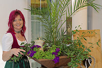 Gemütliche Terrasse im Landhotel Bayern